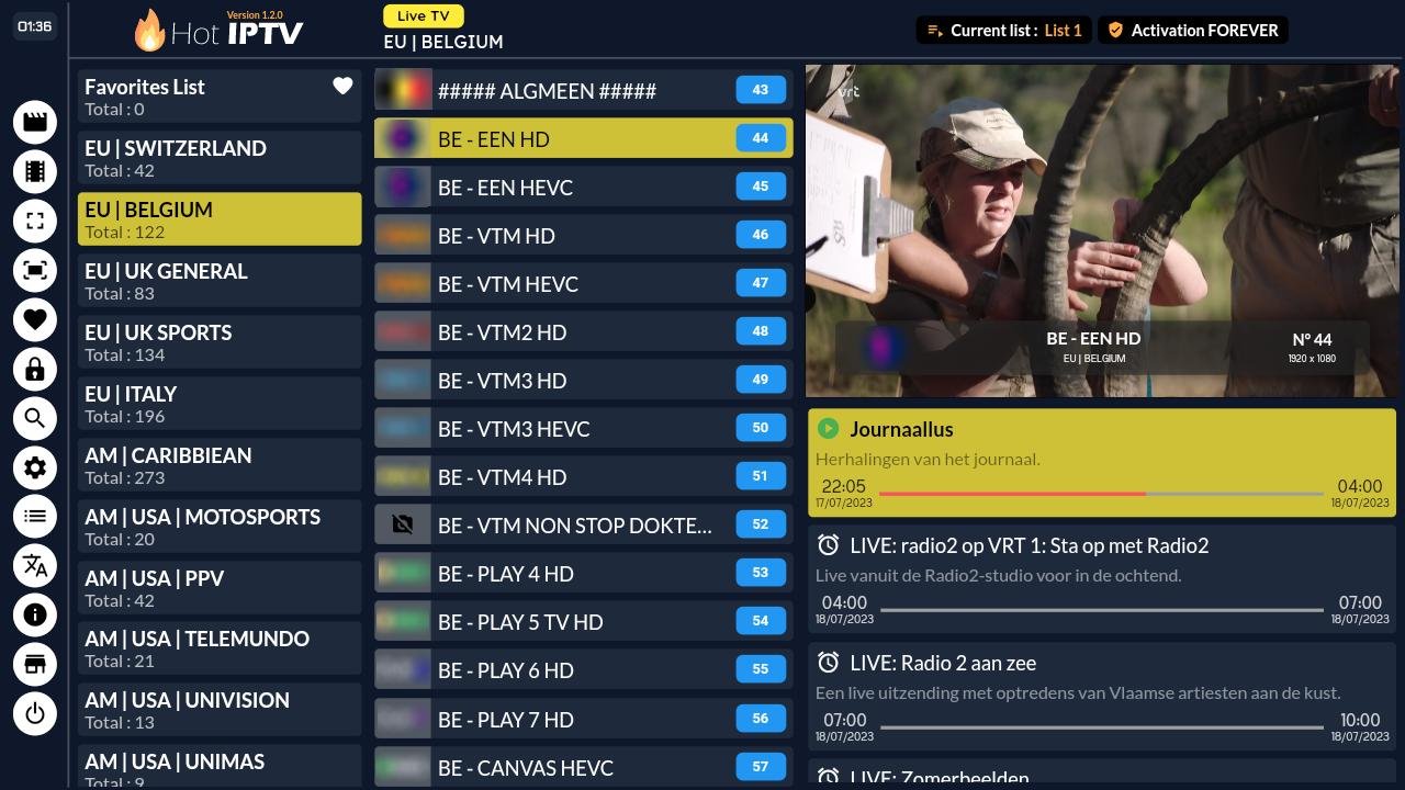 HOT Player app