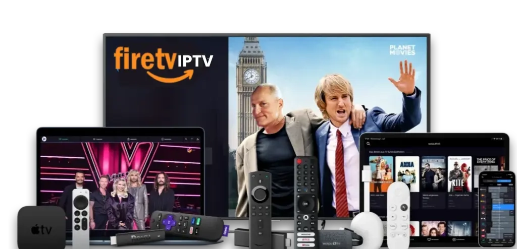 IPTV Benelux op alle apparaten — Smart TV, Firestick, tablet, smartphone, Apple TV